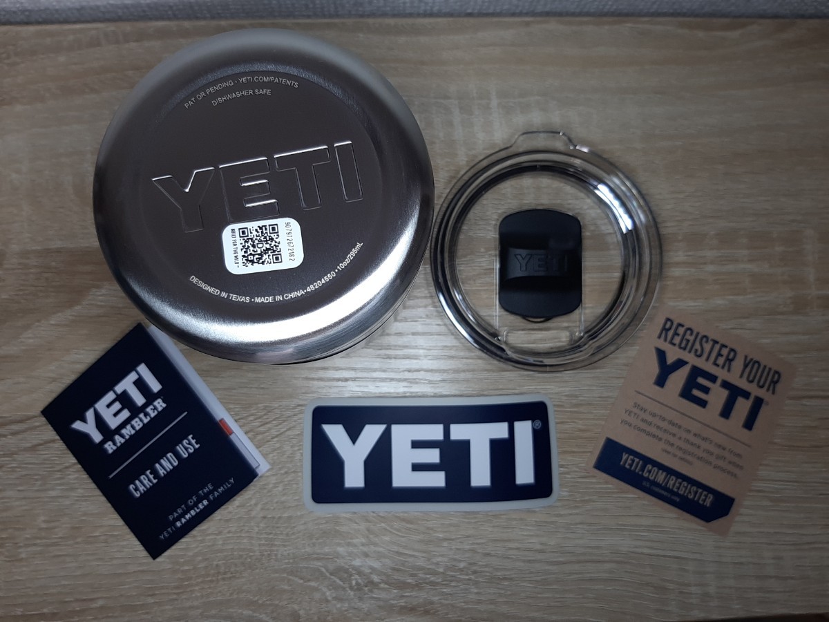 新品　 YETI イエティ ランブラー ローボール 10oz