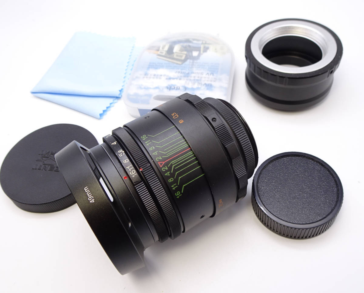 40%OFFの激安セール 未使用品 Helios-44-2 58mm f2 ぐるぐるボケ