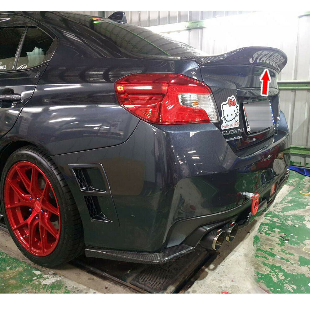 15-21 スバル VA系 S4 WRX STI セダン ABS リアトランクスポイラー RT TYPE 塗装品_画像4