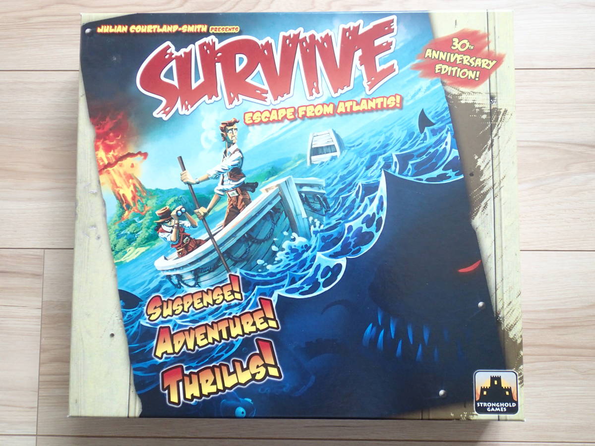 【SURVIVE Escape from Atlantis! サバイブ/アイランド 30周年記念版 英語版 English 30th anniversary edition ボードゲーム】