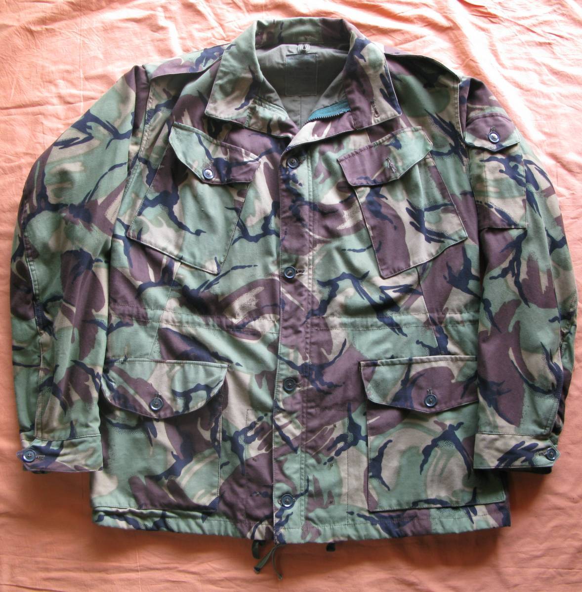 イギリス軍 68パターン★British Army Dpm 68 Pattern Combat Smock / ７０年代前期　・サイズ6 ★★★ 