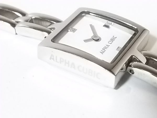 ALPHA CUBIC アルファ キュービック ACA-3002 腕時計 レディース_画像3