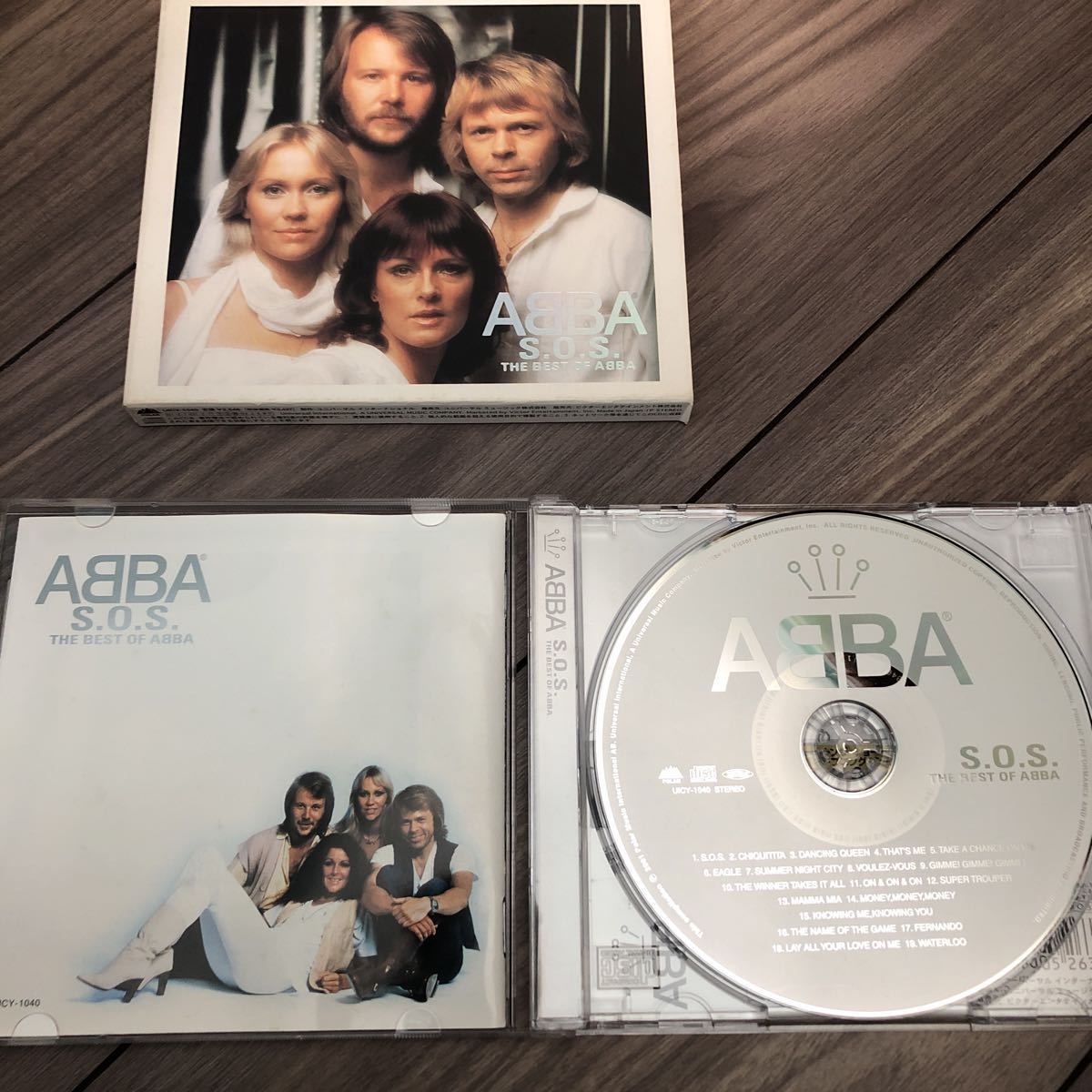 ザ・ベスト・オブ・アバ S.O.S.THE BEST OF ABBA 即決CD 国内盤 UICY-1040 スリーブカバー デジタルリマスター
