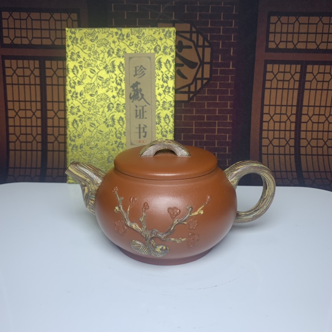 売れ筋】 煎茶道具 11 乾元宝庫#ZS4913 紫砂壺 珍品 旧蔵 古美術 磁器 
