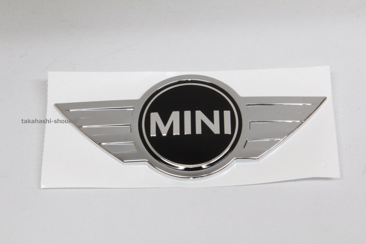 @BMW MINI genuine products bonnet emblem 1 piece Mini F56 (3 door ) 51147316703