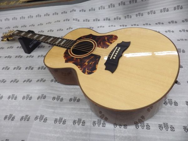 レア生産完了品　中古美品　日本製 Morris モーリス オール単板 ダブルピックガード MJ-112TH アコースティックギター　弦高低めでオススメ_画像1