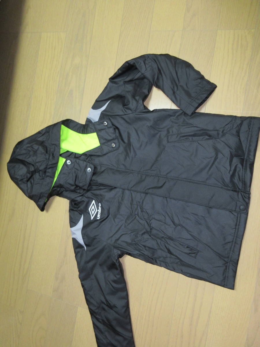  Umbro Junior jacket 130.BK new goods * settlement of accounts sale *