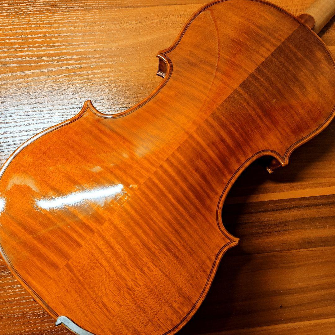 国内外の人気！ 【良杢良音】スズキ No.360 4/4 バイオリン 1972 - 弦楽器