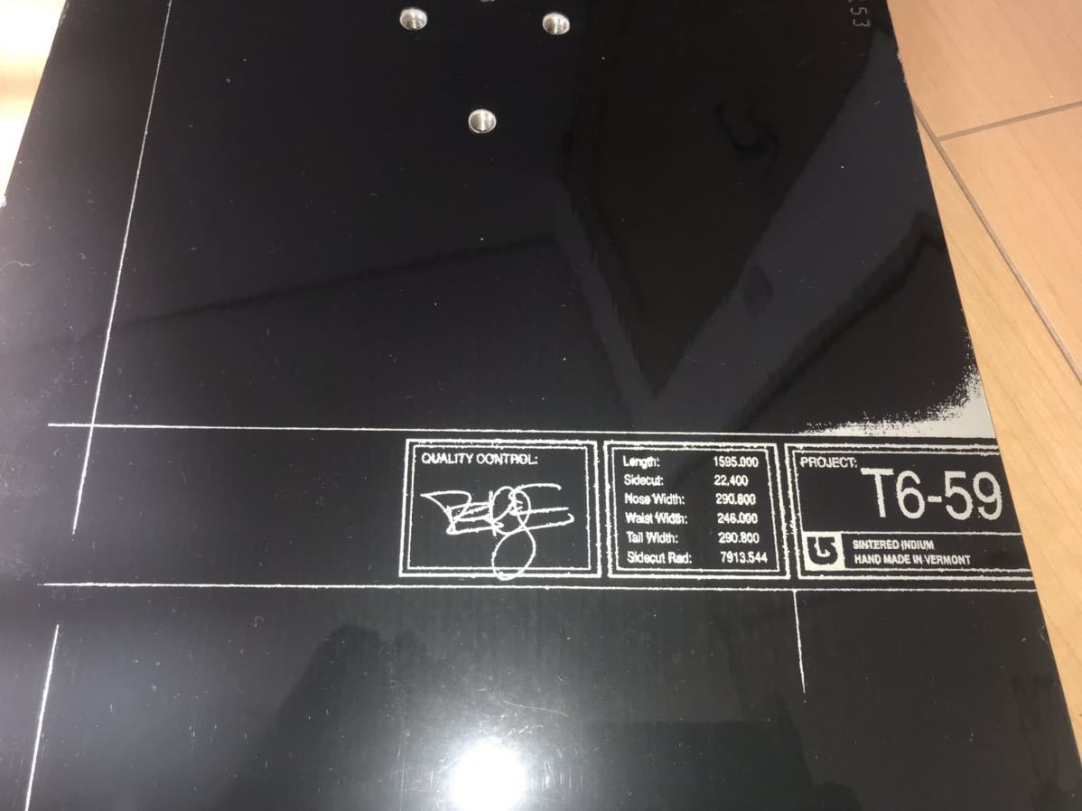 美USED バートン Burton T6 2003レイトモデル テリエ・ハーカンセン・シグニチャー 159 Terje Haakonsen