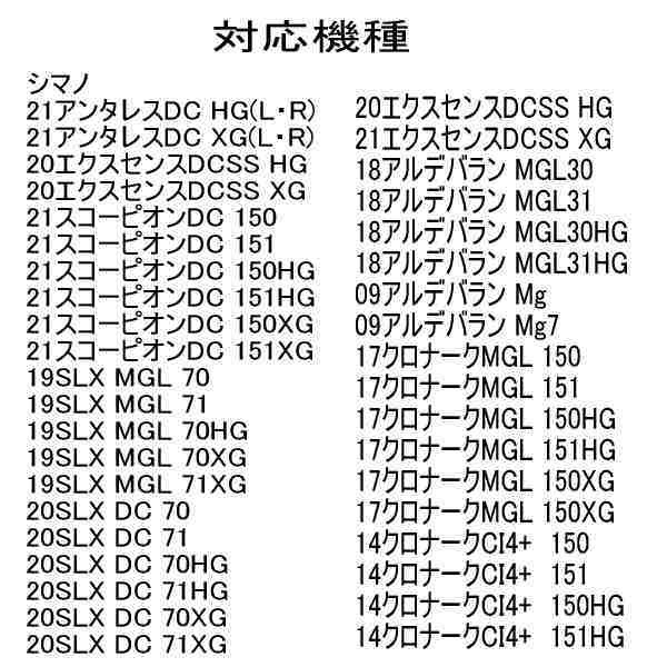 セラミックベアリングHX（10-3-4＆10-3-4）シマノ 18アルデバラン MGL31_画像4