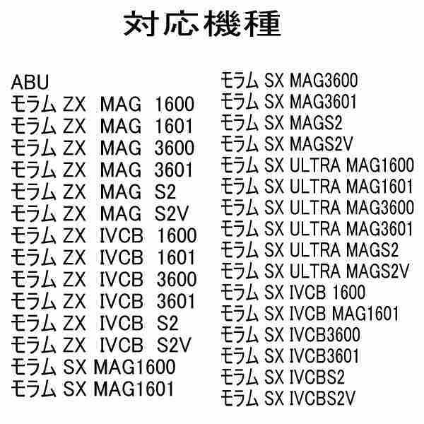 セラミック ベアリング HXR (10-4-4&10-3-4) アブガルシア モラム ZX　IVCB 1600_画像4