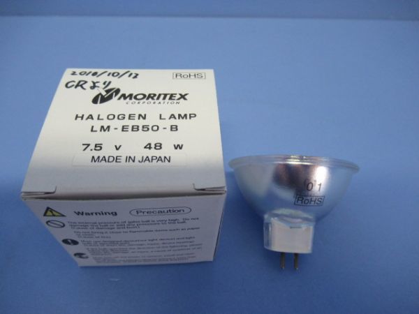  производитель :MORITEX+USHIO HAROGEN LAMP(2 шт. комплект ) модель :LM-EB50-B+PO-6919 y972