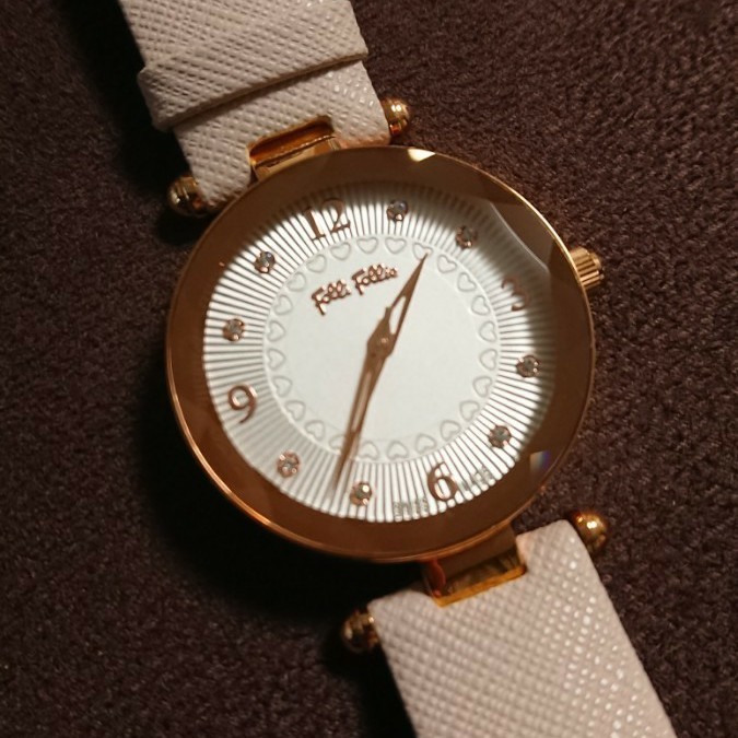 Folli Follie】 CLASSY ELEMENTSウォッチ (スイスメイド) ピンク