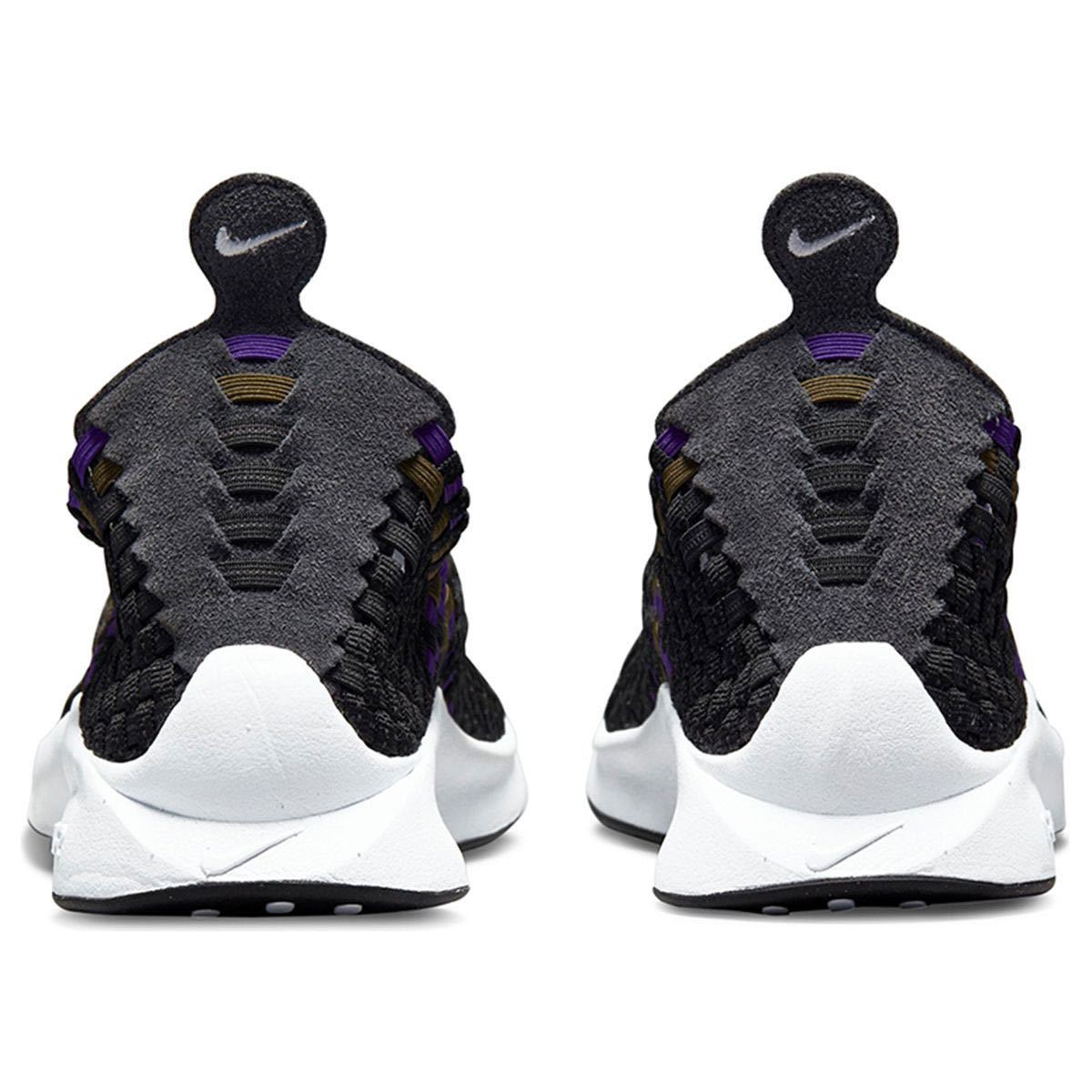 NIKE AIR WOVEN BLACK WHITE-COURT PURPLE 27.0 新品未使用品ナイキの画像5