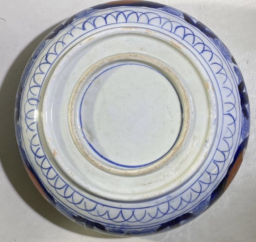 全品5倍 ヤフオク! 豪華絢爛 30cm 大鉢 西とA - 古伊万里 色絵 新作安い