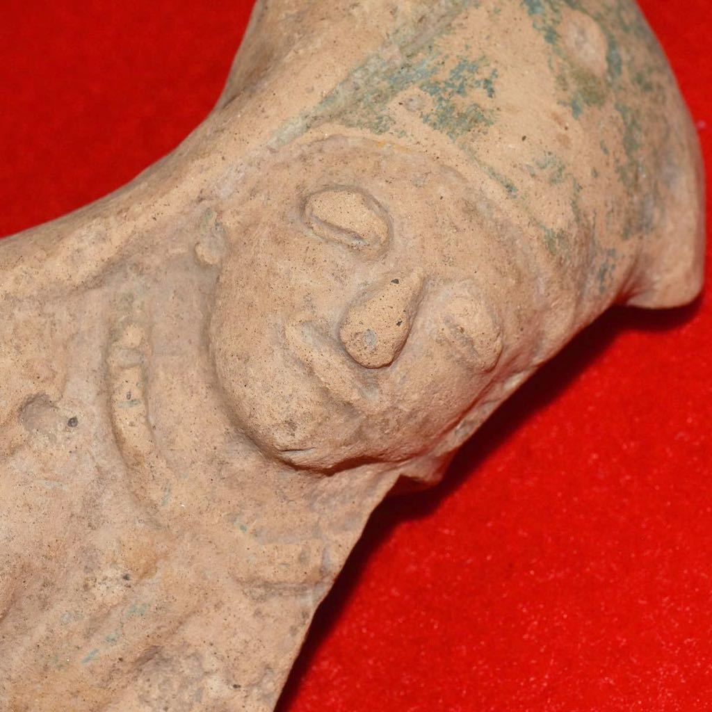 贈答 紀元前3-後6世紀ハマ=コアケ文化 陶製女神像 エクアドル出土 先 