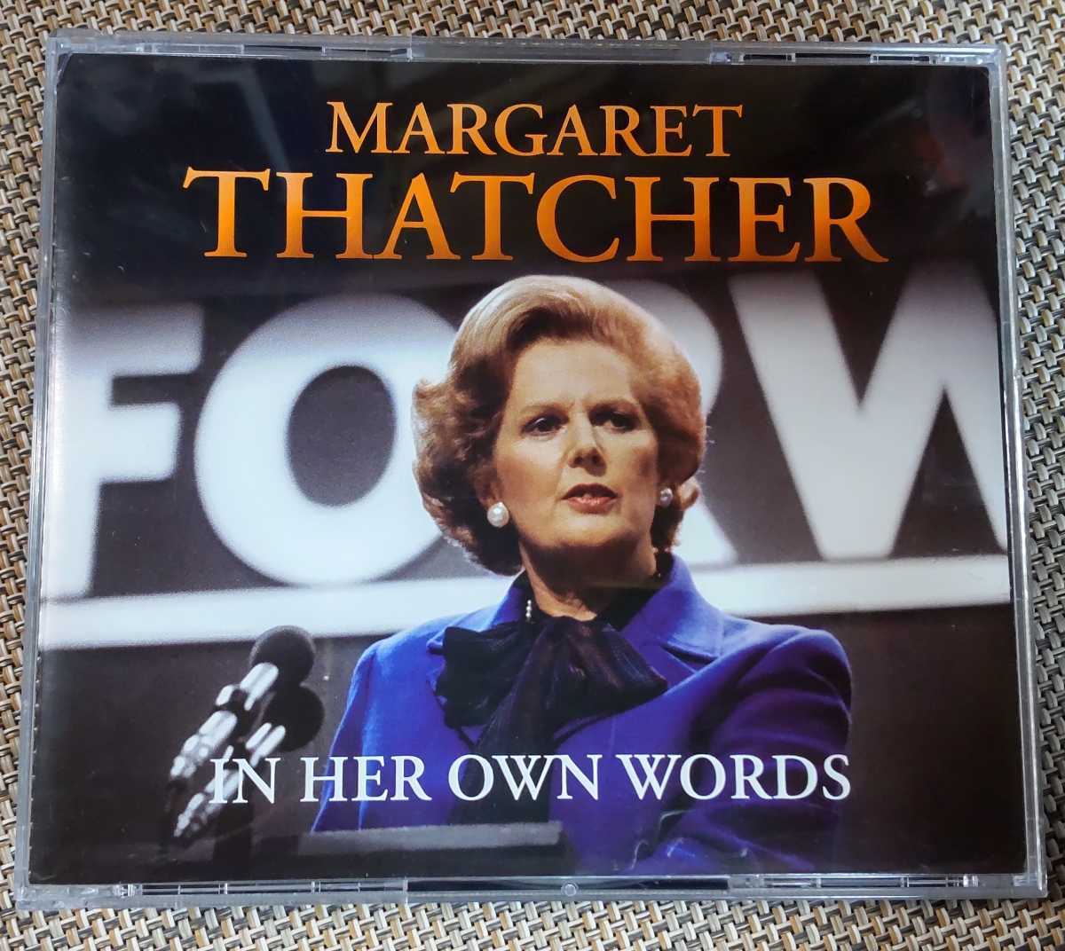 ♪マーガレット・サッチャー MARGARET THATCHER【IN HER OWN WORDS】3CD♪BBPCD001_画像1