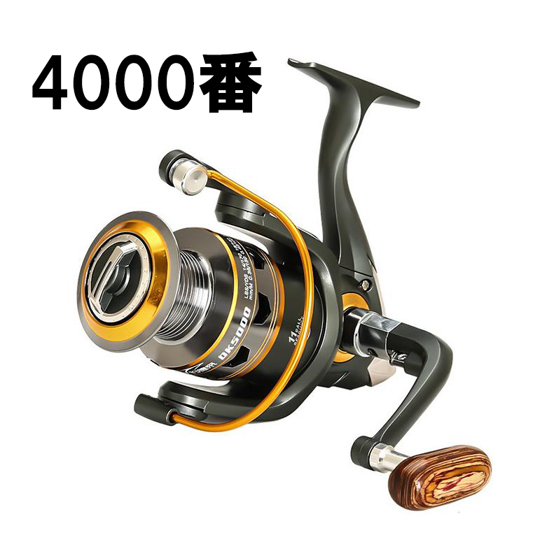 タイムセール Z33フィッシング リール スピニングリール 4000番 釣り 海水 淡水 ギア比5 2 1 ハンドル交換 最大ドラグ力 22 新作 タイムセール Z33フィッシング リール スピニングリール 4000番 釣り 海水 淡水 ギア比5 2 1 ハンドル交換 最大ドラグ力 22 新作