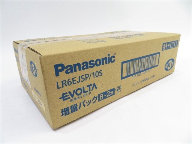 見事な LR6EJSP/10S 単3形(10本入)×20パック エボルタ アルカリ乾電池 パナソニック 【未開封】Panasonic 106/ - 単3形  - www.comisariatolosandes.com