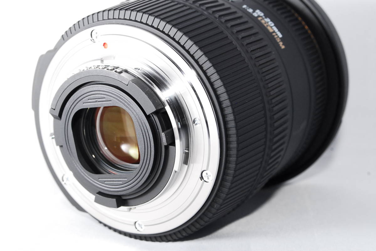 ◆美品◆ シグマ SIGMA 10-20mm F3.5 EX DC HSM レンズ 超広角 ニコン用 ★動作確認済み★ コンディション良好！_画像5