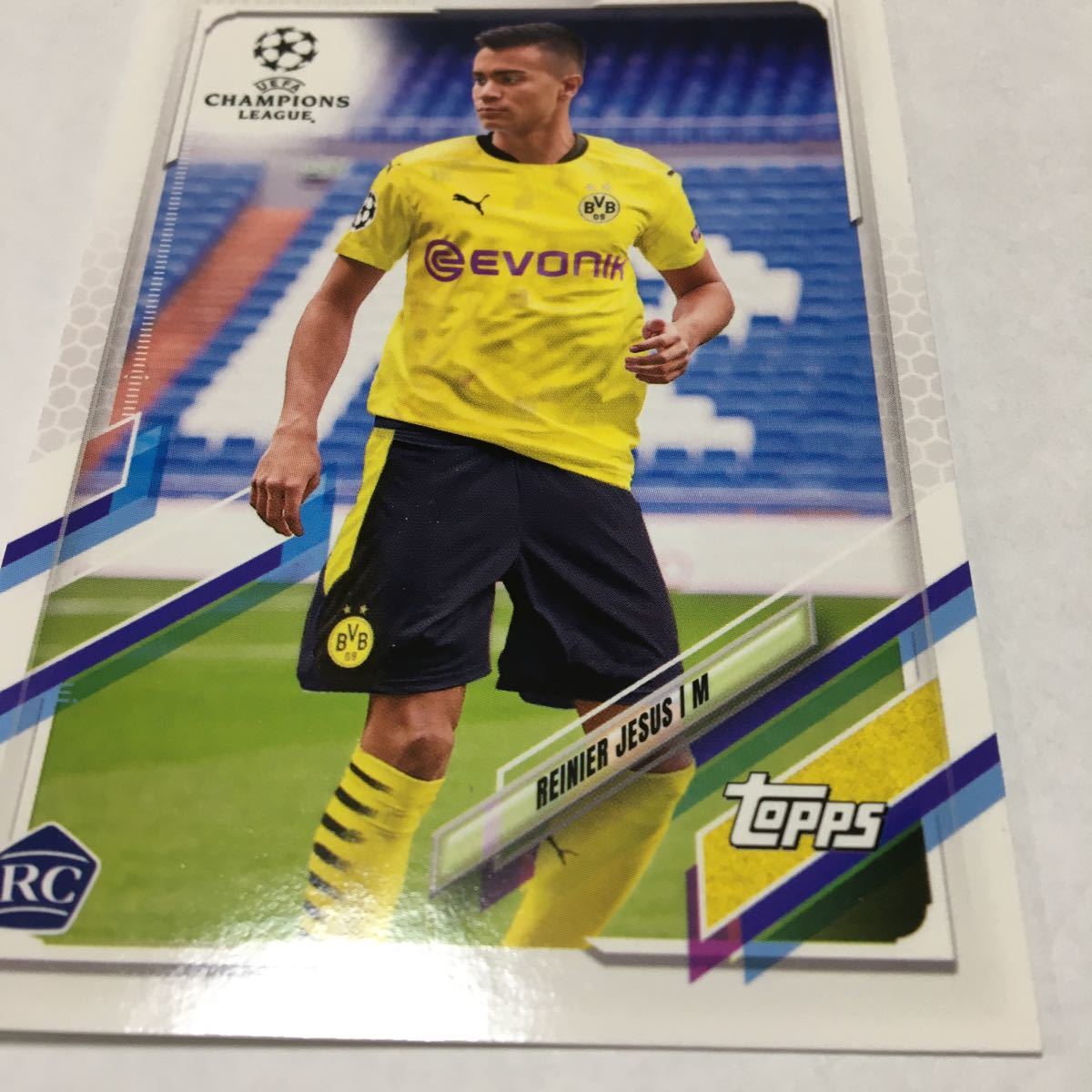 ★ジェズス　ドルトムント　2020-21 Topps UEFA Champions League Japan Edition RCルーキー★即決_画像1