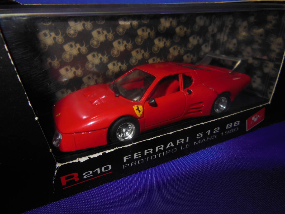 1/43 трудно найти BRUMM Ferrari FERRARI 512 BB RED Италия производства MADE IN ITALY Blum 