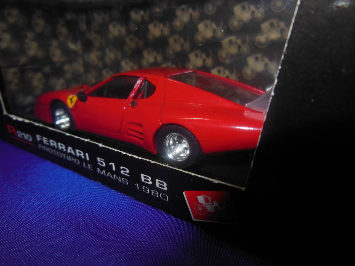 1/43 трудно найти BRUMM Ferrari FERRARI 512 BB RED Италия производства MADE IN ITALY Blum 