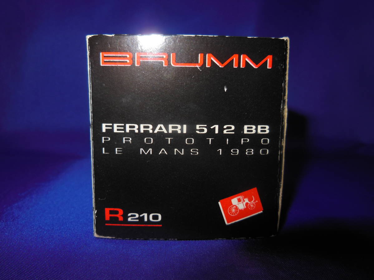 1/43 трудно найти BRUMM Ferrari FERRARI 512 BB RED Италия производства MADE IN ITALY Blum 