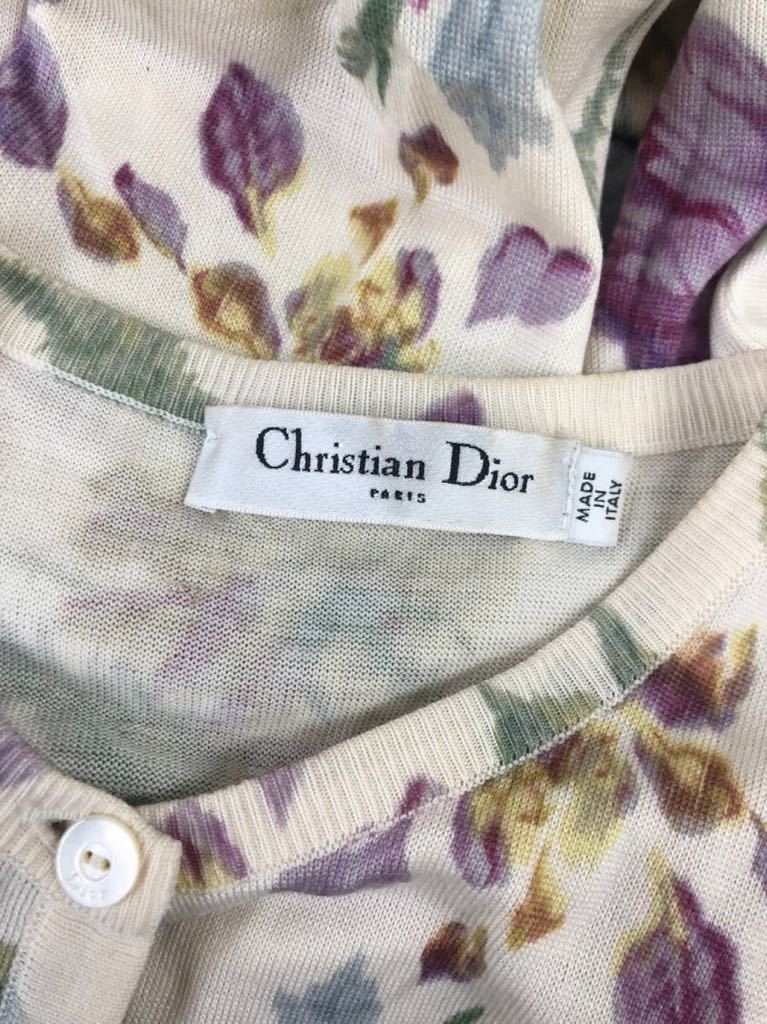 Vintage CHRISTIAN DIOR クリスチャンディオール レディース 花柄