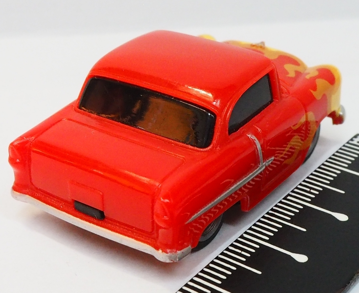 GM名車プルバックカー【1955 Chevrolet Bel Air シボレー ベルエア赤レッド】KIRINキリン ファオヤ オリジナル付録おまけ【中古】送料込_画像2