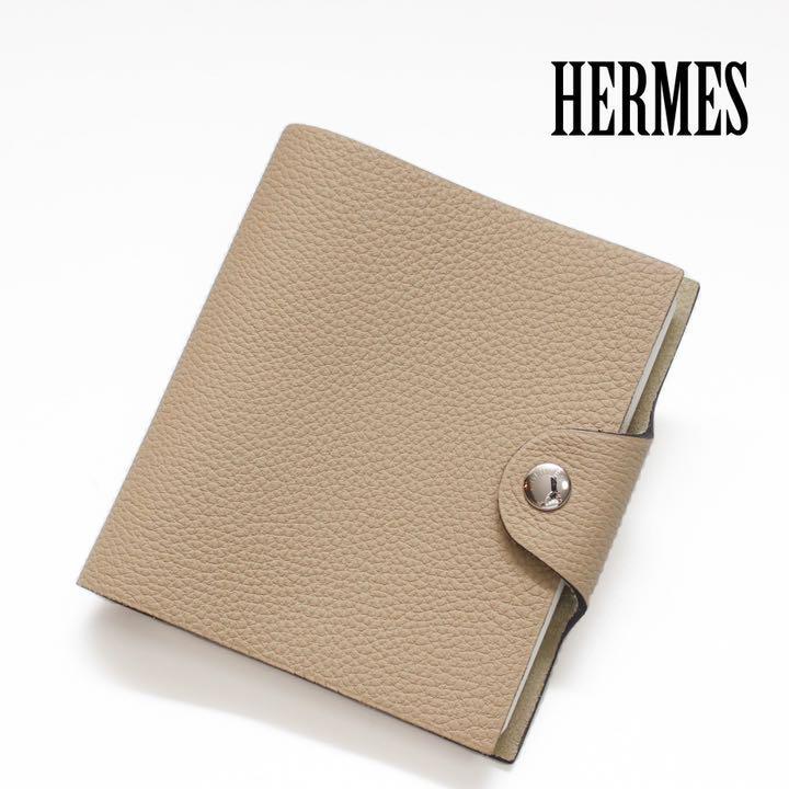 ルカリ HERMES、未使用、ユリスミニ、手帳カバー、レフィル、エルメス