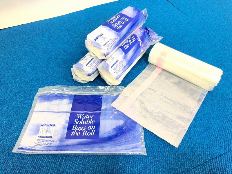 【新品】Medical Action 水溶性ランドリーバッグ W91.5cm×99cm 25枚入り×4袋 (100) ☆BK2PK-W_画像1