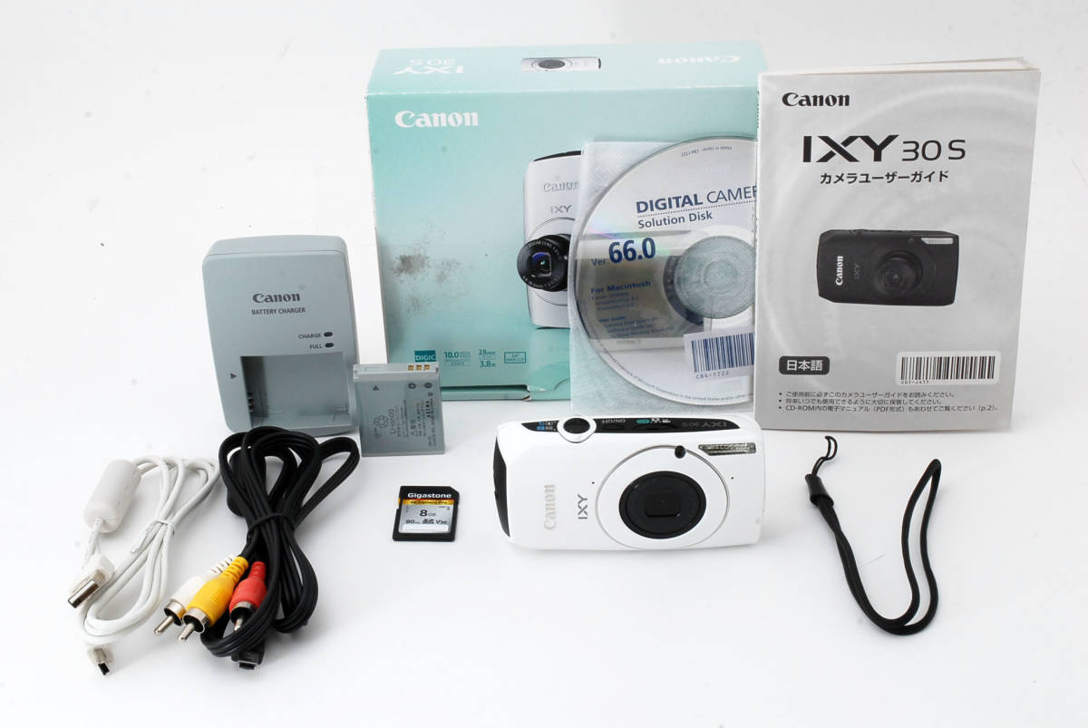 Yahoo!オークション - キャノン Canon IXY 30S コンパクト デジタル...