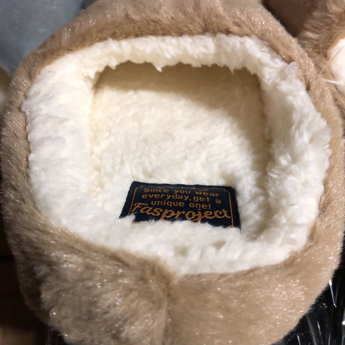  woman slippers fake fur room shoes 4 color 4 pair .2500 jpy 1 pair 980 jpy. goods 