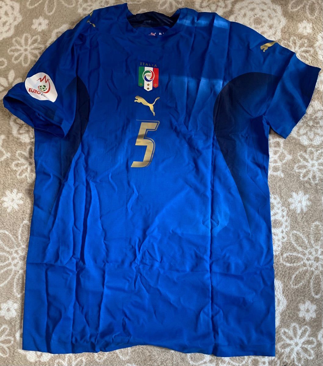 イタリア代表 ファビオカンナバーロ EURO2008予選 選手支給品 フニフォーム PUMA ユーロ2008