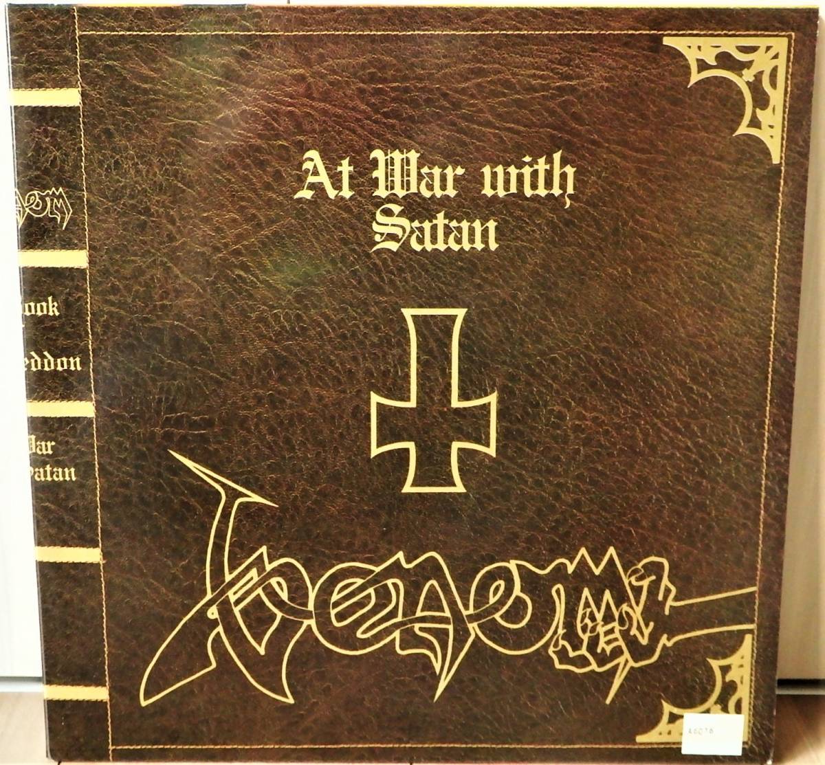 【1984年3rd/オランダRoadrunnerオリジナル盤/GFS/美品即決盤！】VENOM/At War With Satan