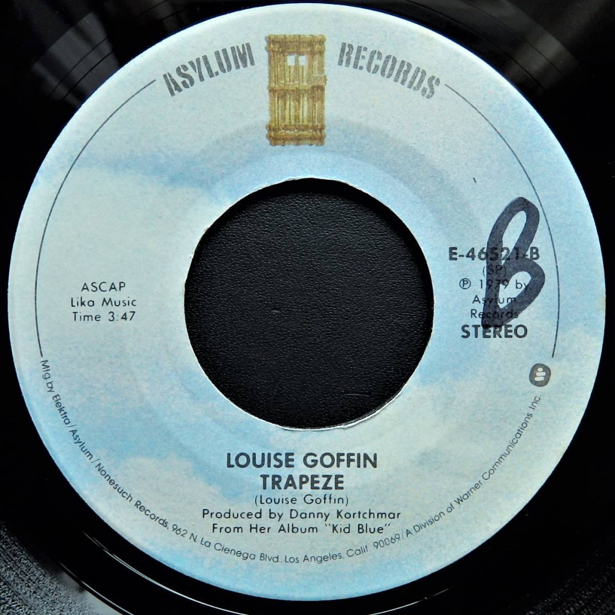 【USオリジナル7インチEP/4枚まとめて送料無料/1979年リリース盤】LOUISE GOFFIN / Remember (Walking In The Sand) b/w Trapeze_画像3