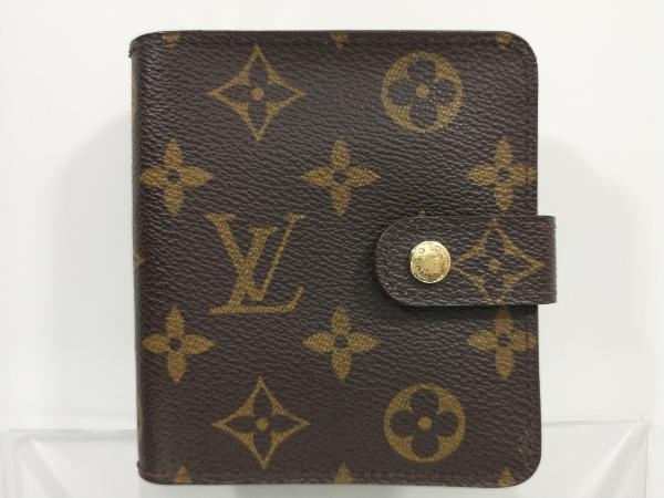 LOUIS VUITTON ルイ ヴィトン モノグラム コンパクト ジップ M61667