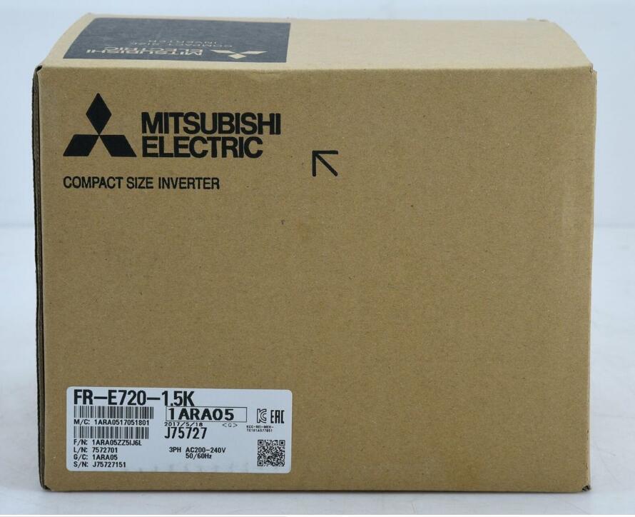 新品 MITSUBISHI/三菱電機 インバーター FR-E720-1.5K ６ヶ月保証 ...