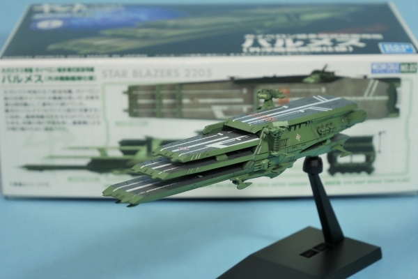 ★宇宙戦艦ヤマト2205★ メカコレ ガイペロン級多層式航宙母艦 バルメス 完成品_画像10