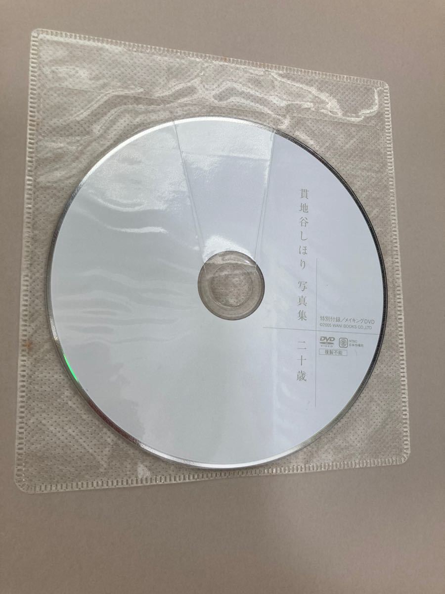 激レア　貫地谷しほり　唯一の水着写真集　二十歳　ＤＶＤあり　新津保建秀