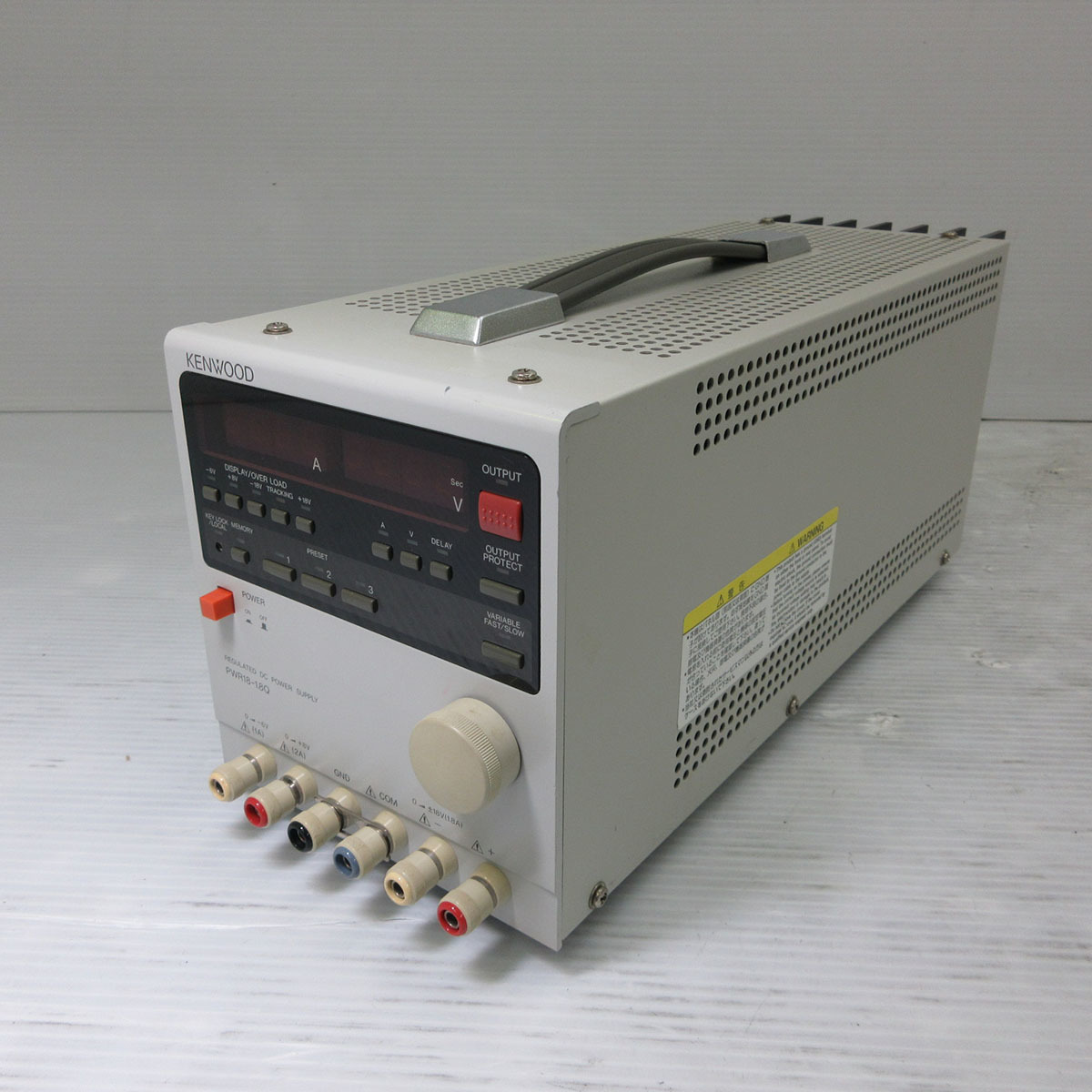 KENWOOD 多出力直流安定化電源 PWR18-1.8Q (10406)
