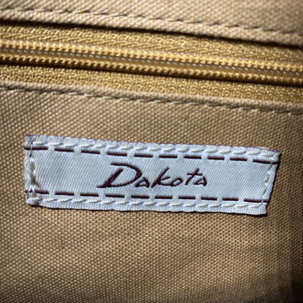 Dakota ダコタ レザー トートバッグ ハンドバッグ 鞄_画像6