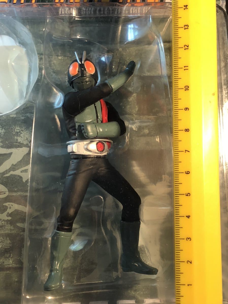  Kamen Rider старый 1 номер настоящий sofvi фигурка спецэффекты камень no лес приз подарок фигурка размер 13cm