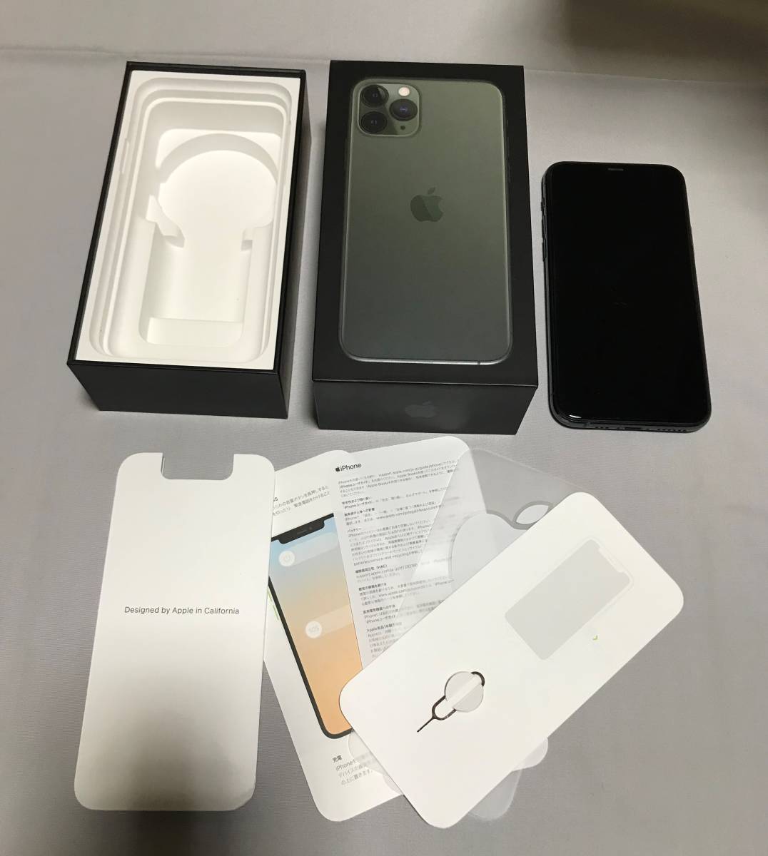 ∮∮∮ Apple iPhone11 Pro 512GB ミッドナイトグリーン 国内版SIM