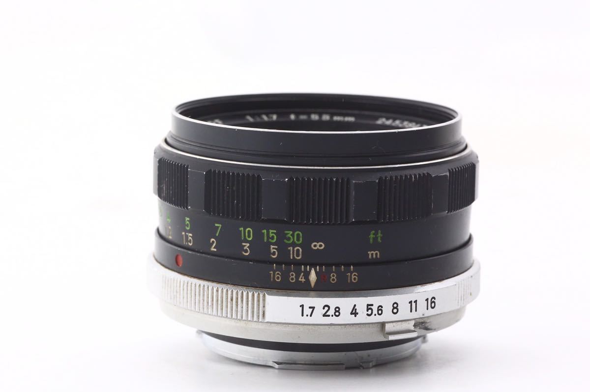 ★極上品★ ミノルタ MINOLTA MC ROKKOR-PF 55mm f1.7 #128_画像5