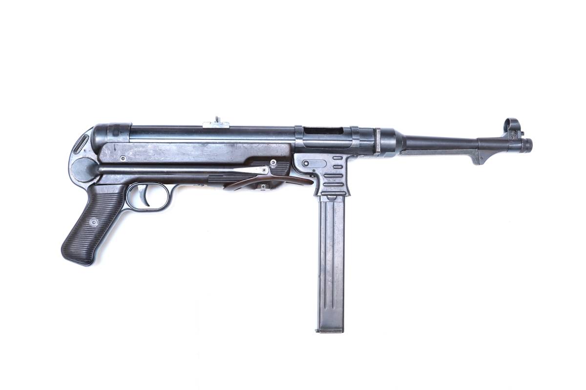 無可動装飾品　MP40極上品 旧加工 検 トリガーテンション有　MG42 MG34 MP44 ラフェッテ ppsh41 無稼動 ナチスドイツ軍　美術品　希少品_画像3