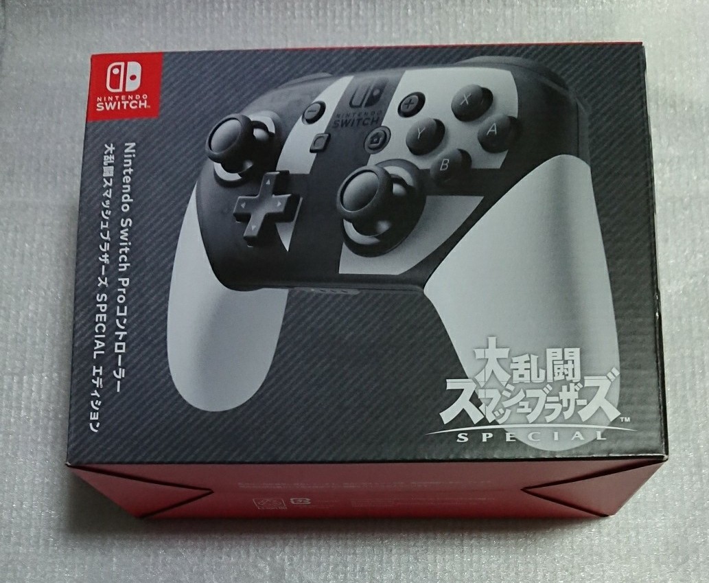 Nintendo Switch Proコントローラー 大乱闘スマッシュブラザーズ SPECIALエディション新品未使用