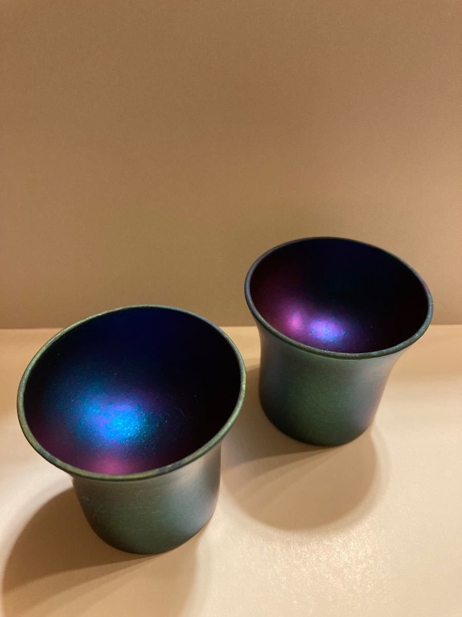 新品未使用】宙cocoro 紫 おちょこ 酒器 稀少 日本製 三作 2台 ahaci.com