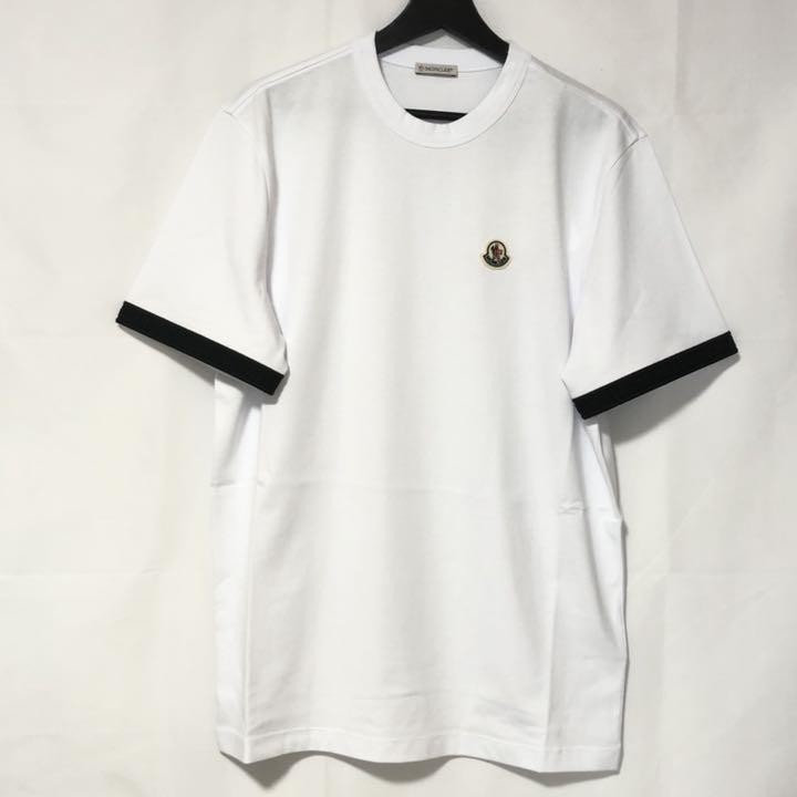Sサイズ MONCLER モンクレール 袖ロゴ 半袖Tシャツ(¥28,800 ...